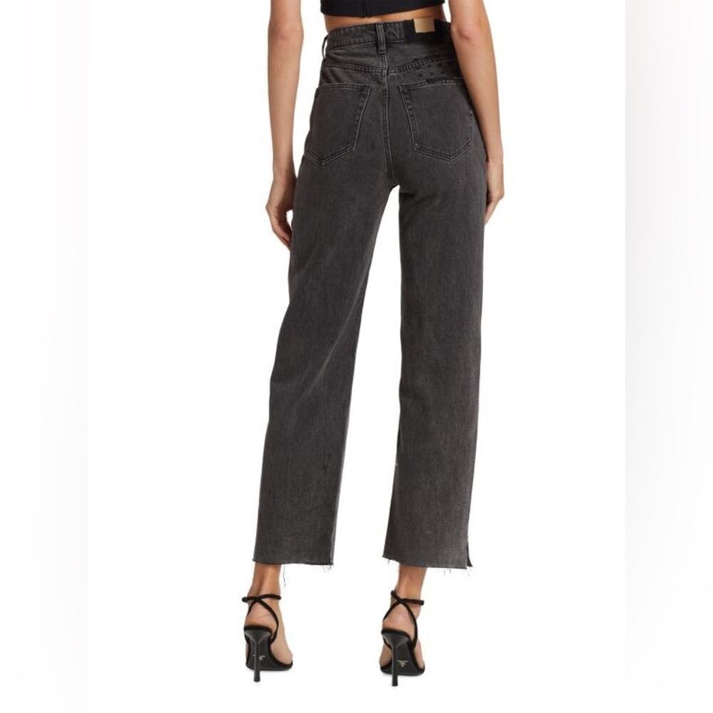 KSUBI Brooklyn High-Rise Straight-Fit Jeans Size 30 NWT Distressed Grunge Punk - Picture 9 of 9